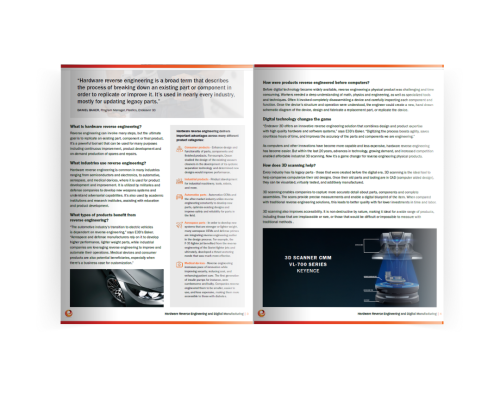 White Paper: The Future of Reverse Engineering White Paper: The Future of Reverse Engineering
