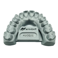 PA 12 S Dental MJF 3D printed part printed with PA 12 S for dental industry