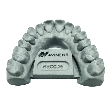 MJF 3D printed part printed with PA 12 S for dental industry