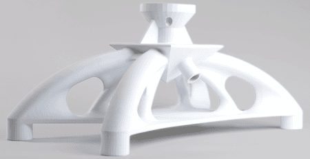 MJF PA 12 White End of Arm Tool