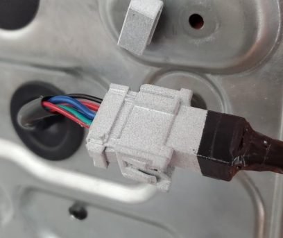 Wire Harness Connector 3D Printed with Nylon PA 12 FR