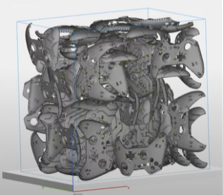 Optimal Density Nesting
